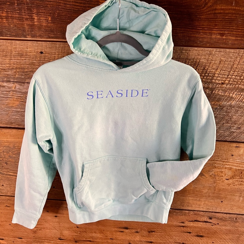 🌊SEASIDE🌊 Hoodie turquoise (girls)